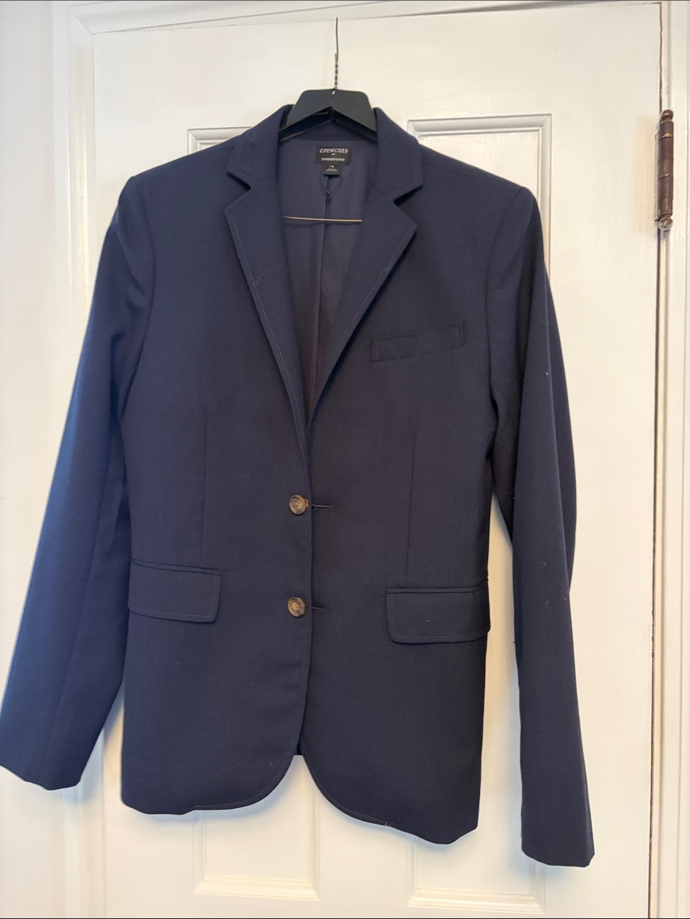 J. Crew Navy Boys' Two-Button Blazer